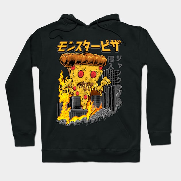 Monster Pizza Hoodie by Wagum Std